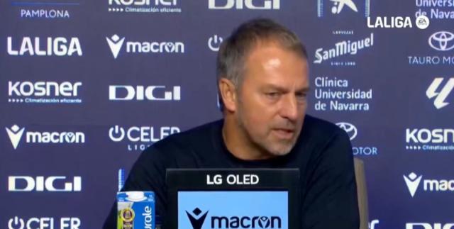 开云-弗利克：我承担输球的责任 轮换是迫不得已